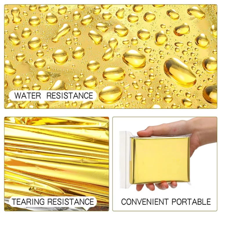 ผ้าห่มฉุกเฉินแบบสะท้อนความร้อน - Survival Blanket Reflective บทวิจารณ์และราคา
