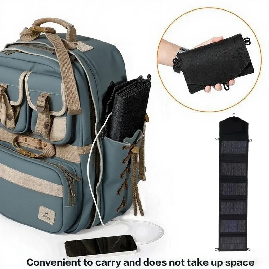 แผงโซลาร์เซลล์แบบพับได้ 25W พก - Solar Emergency Charger บทวิจารณ์และราคา
