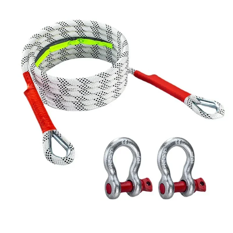 ใหม่สายรัดรถ 4x4 Offroad อุปกร - Rescue Rope Throw บทวิจารณ์และราคา