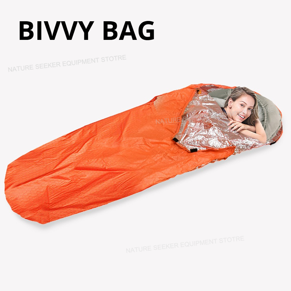 ถุงนอนฉุกเฉินแบบเก็บความร้อน – - Bivy Bag Emergency บทวิจารณ์และราคา