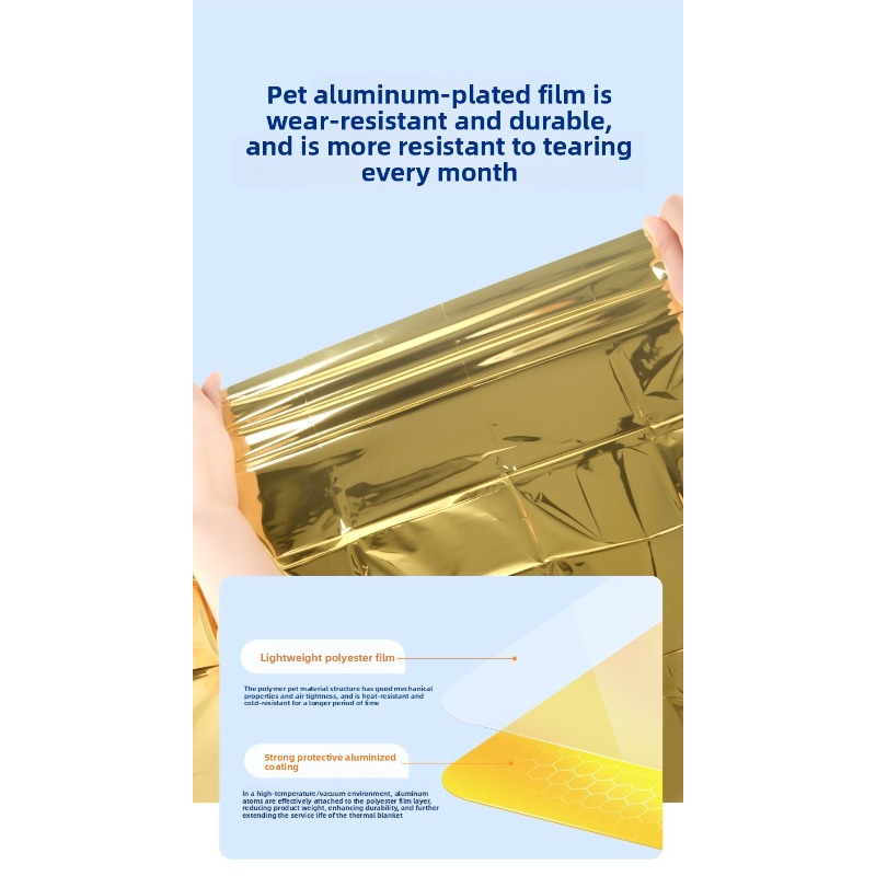 ผ้าห่มฉุกเฉินสำหรับเอาตัวรอดกล - Survival Blanket Reflective บทวิจารณ์และราคา